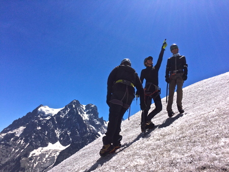 Course Alpinisme Avec Un Guide