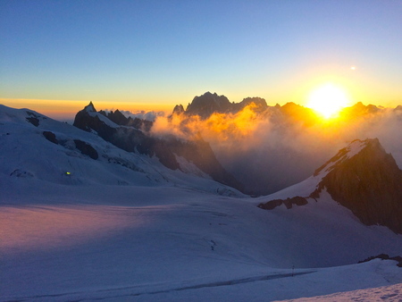 Préparation Mont Blanc