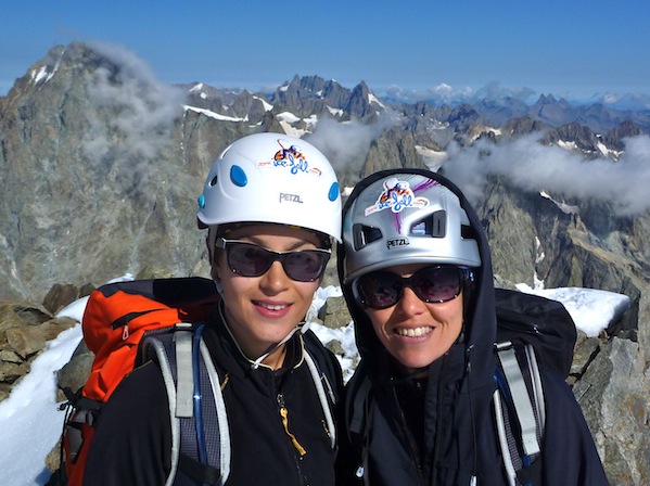 Mont Pelvoux par les Rochers Rouges en bonne compagnie ;-)!