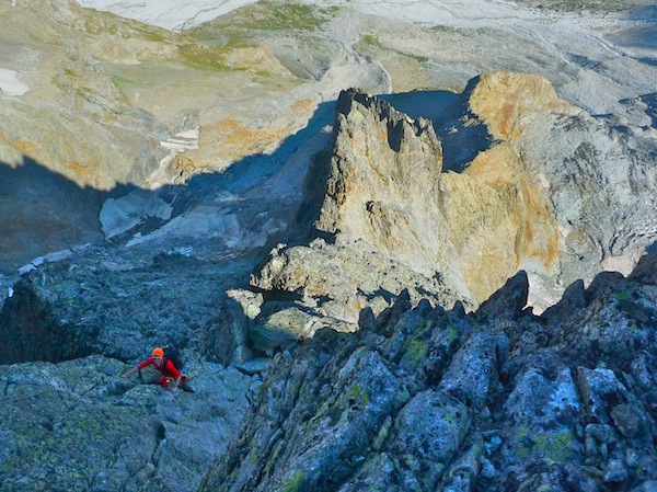 Pointe d'Amont, arête Nord