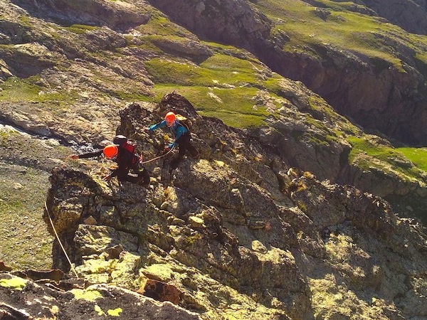 Arêtes rocheuses en Oisans: Coste Counier, Bouchier, La Bruyère... 