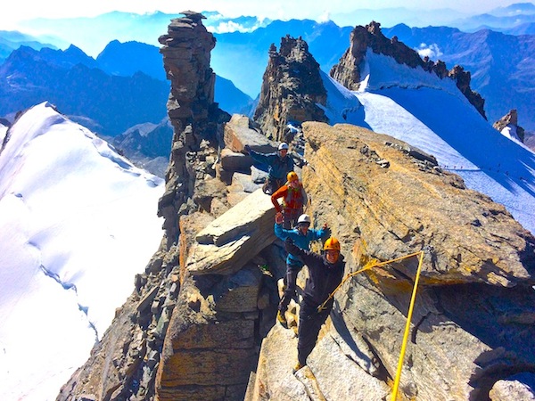 Ascension du Grand Paradis, 4000m en famille!