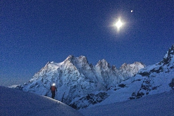 Ski de randonnée à Roche Faurio