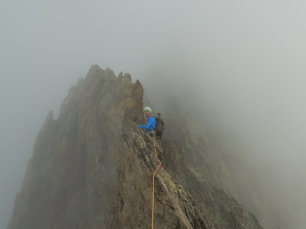 Arêtes rocheuses du massif des Ecrins