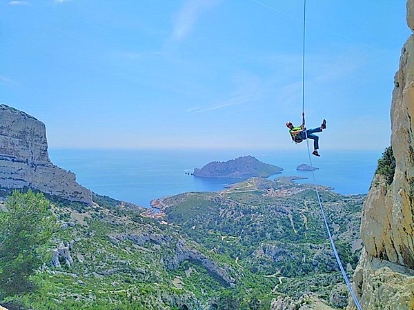 Escalade dans les Calanques, what else!