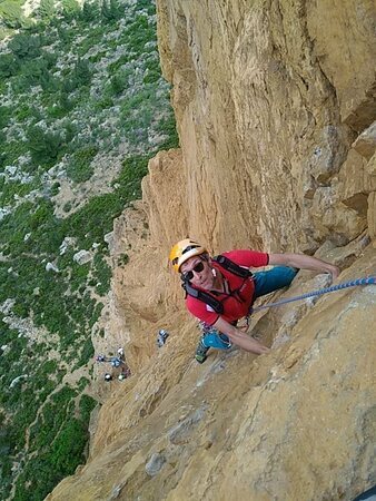 Escalade O Uvreur De Bouse Cap Canaille