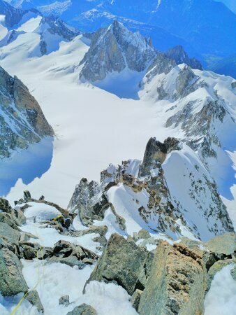 L'arête Kuffner Maudit