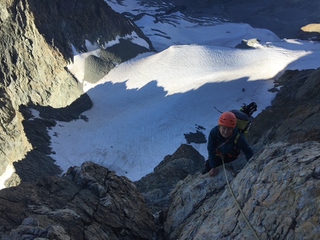 Traversée historique de la Barre des Ecrins