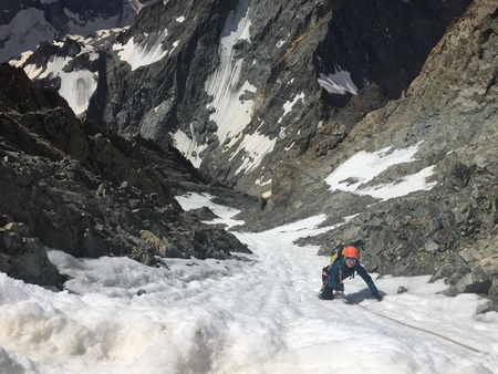 Goulotte Barre des Ecrins