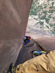 Times's Up escalade Red Rocks