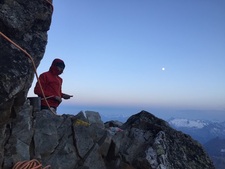 Bivouac aiguille noire de peuterey