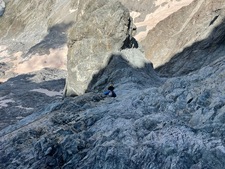 Voie Devies Gervasutti Dalles Grises Voie Devies Gervasutti Dalles Grises