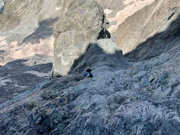 Face Nord de l'Ailefroide Voie Devies Gervasutti